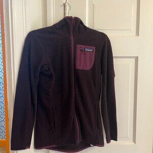 Patagonia Women's R1 Air Full Zip Hoody Plum Size Small